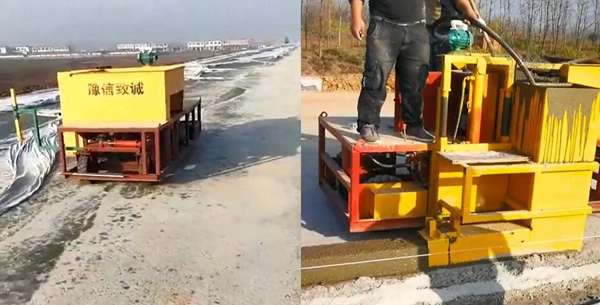 高速路牙石成型機,路牙攤鋪滑模機